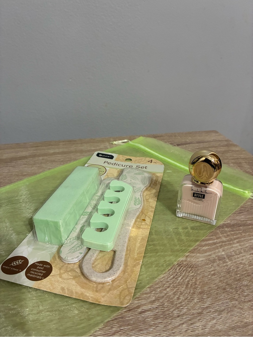 Pedicure Set with Nichole Miller Nude Pink